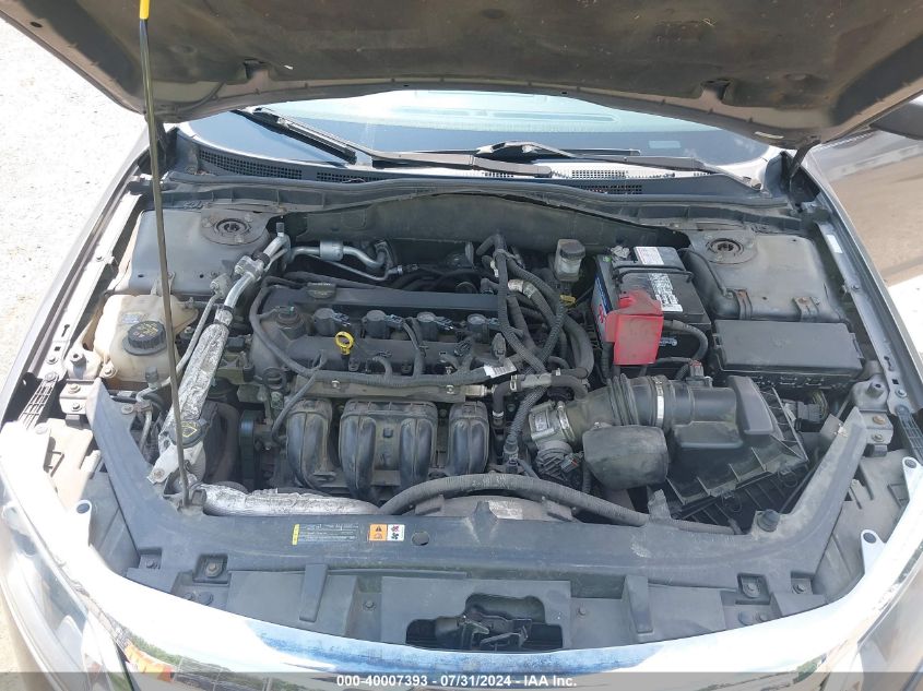 2011 Ford Fusion Sel VIN: 3FAHP0JA2BR321780 Lot: 40007393