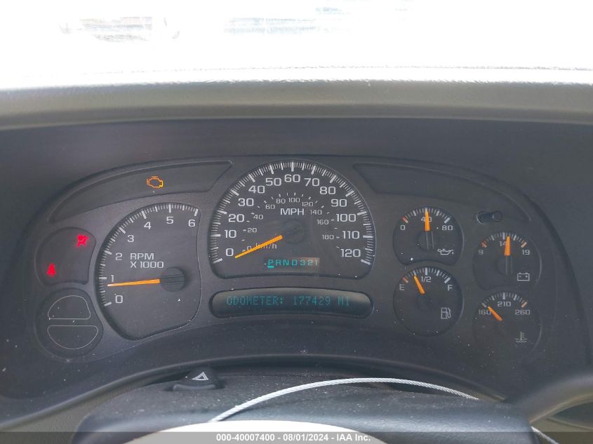 2005 Chevrolet Suburban 1500 Lt VIN: 3GNFK16Z25G173495 Lot: 40007400