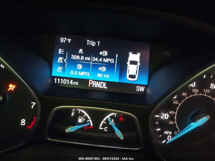 1FADP3K2XJL214349 2018 Ford Focus Se