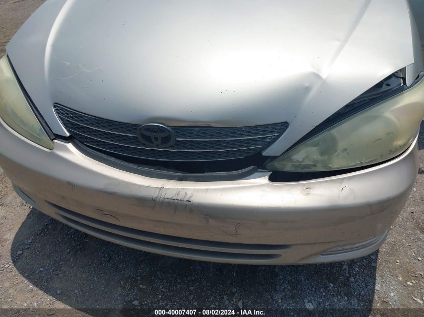 2004 Toyota Camry Le/Se/Std/Xle VIN: 4T1BE32K84U806320 Lot: 40007407