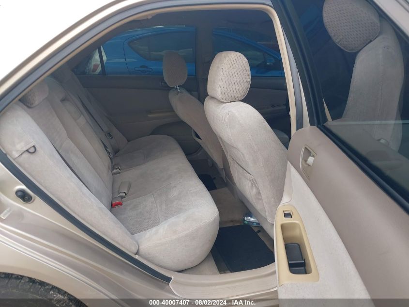 2004 Toyota Camry Le/Se/Std/Xle VIN: 4T1BE32K84U806320 Lot: 40007407