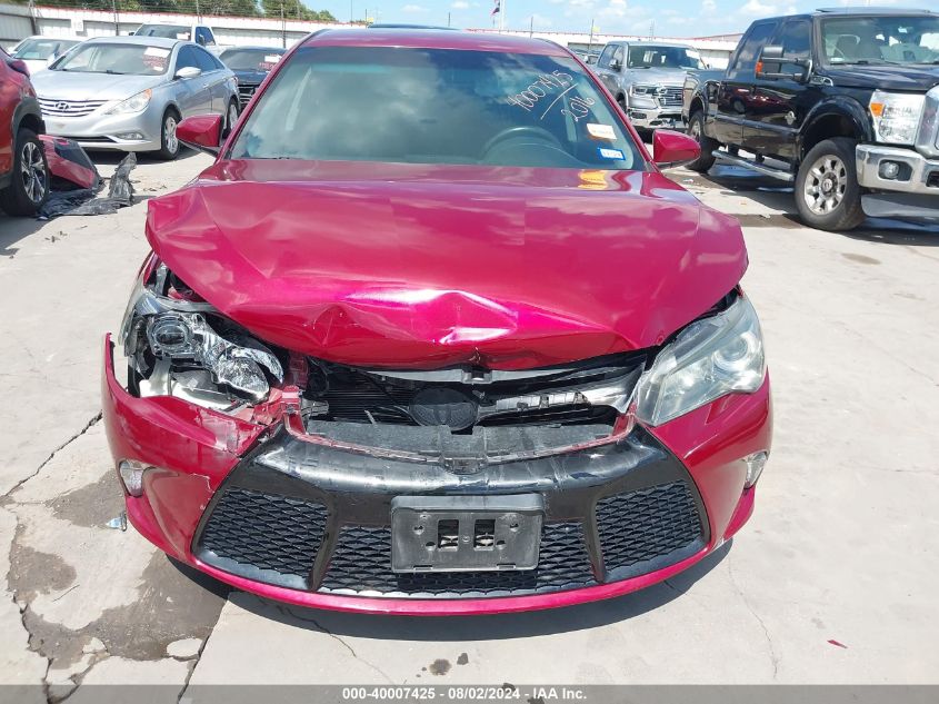 2016 Toyota Camry Se VIN: 4T1BF1FK3GU597021 Lot: 40007425