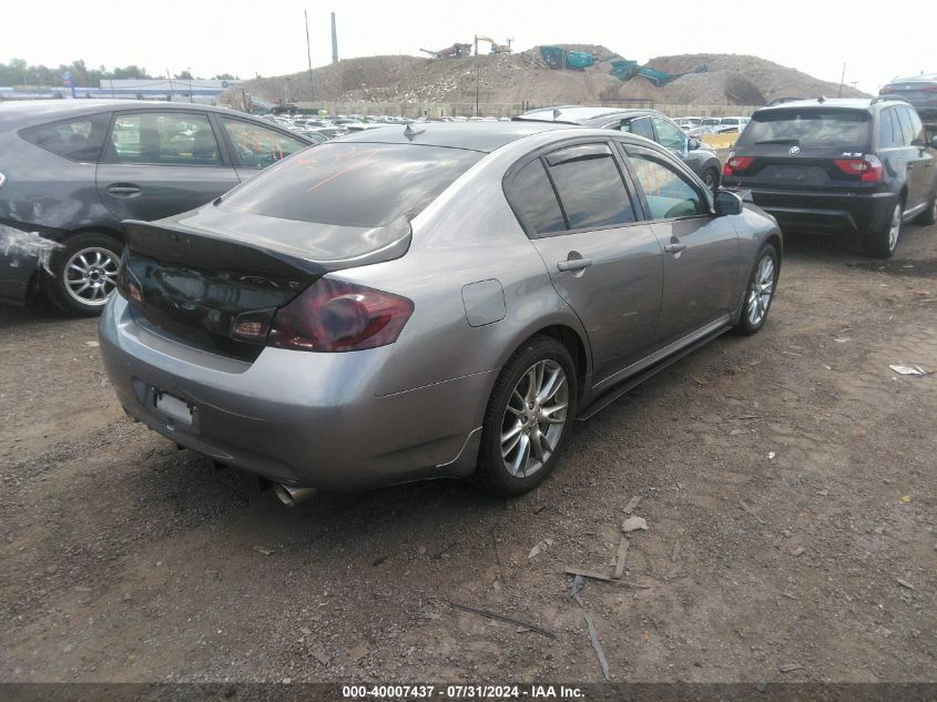 JNKBV61F98M266233 | 2008 INFINITI G35X