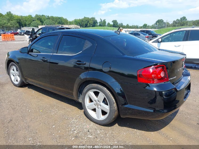 1C3CDZCB6DN708303 | 2013 DODGE AVENGER