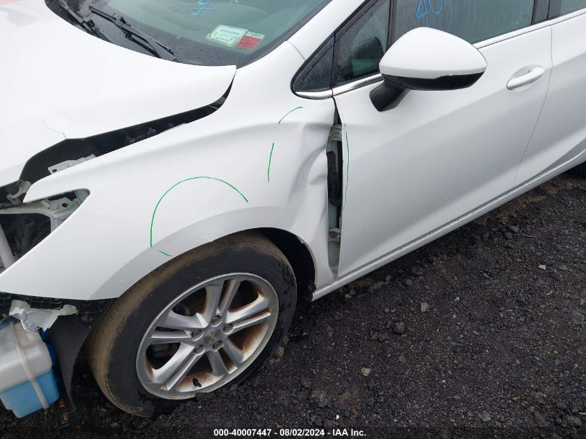 2017 Chevrolet Cruze Lt Auto VIN: 1G1BE5SM3H7111998 Lot: 40007447