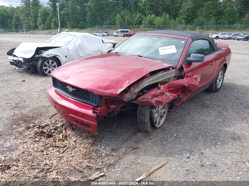 2006 Ford Mustang V6 VIN: 1ZVFT84N765163985 Lot: 40007466