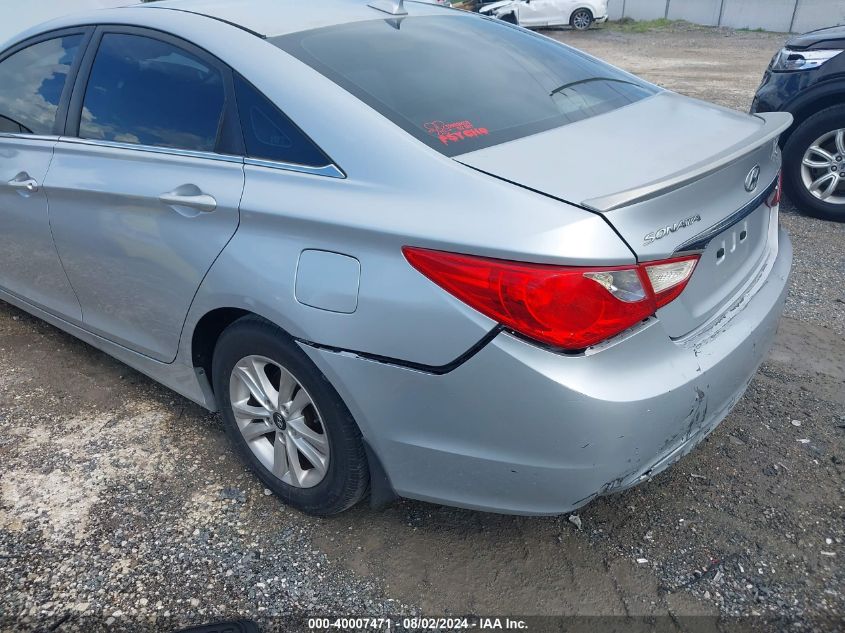 2013 Hyundai Sonata Gls VIN: 5NPEB4AC8DH586584 Lot: 40007471