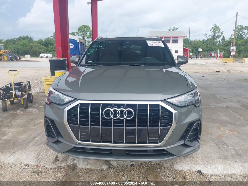 2020 Audi Q3 Premium 45 Tfsi S Line Quattro Tiptronic VIN: WA1DECF33L1018345 Lot: 40007498