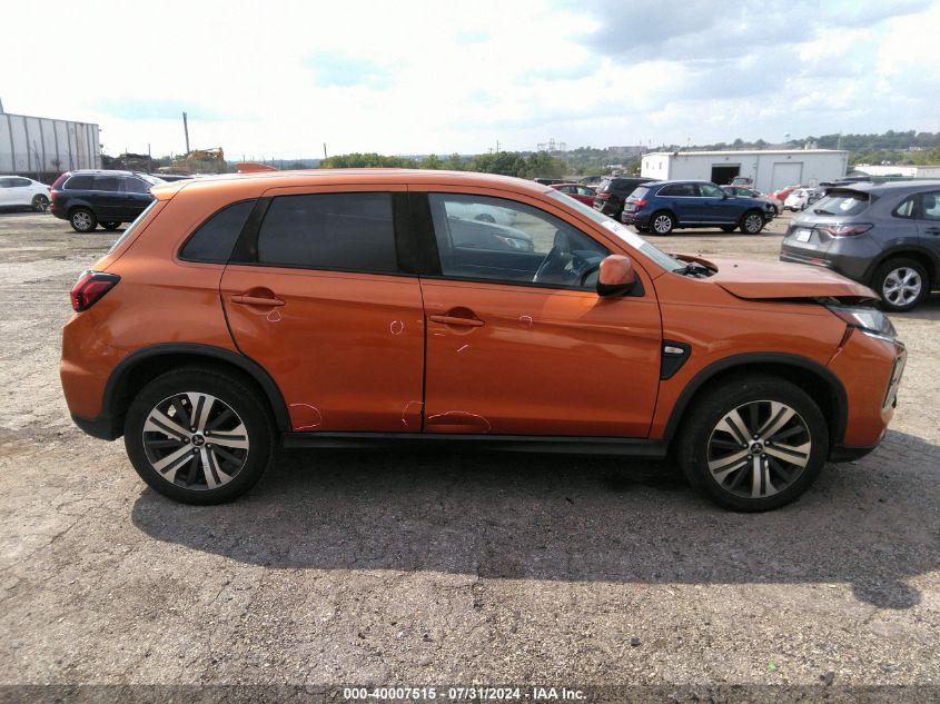 2020 Mitsubishi Outlander Sport 2.0 Es VIN: JA4AP3AU6LU030257 Lot: 40007515