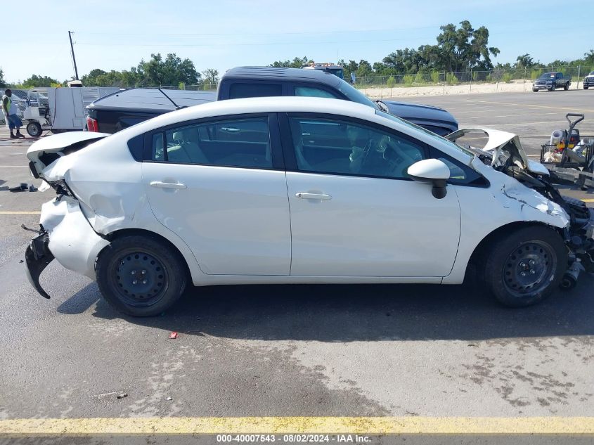 2012 Kia Rio Lx VIN: KNADM4A38C6090972 Lot: 40007543