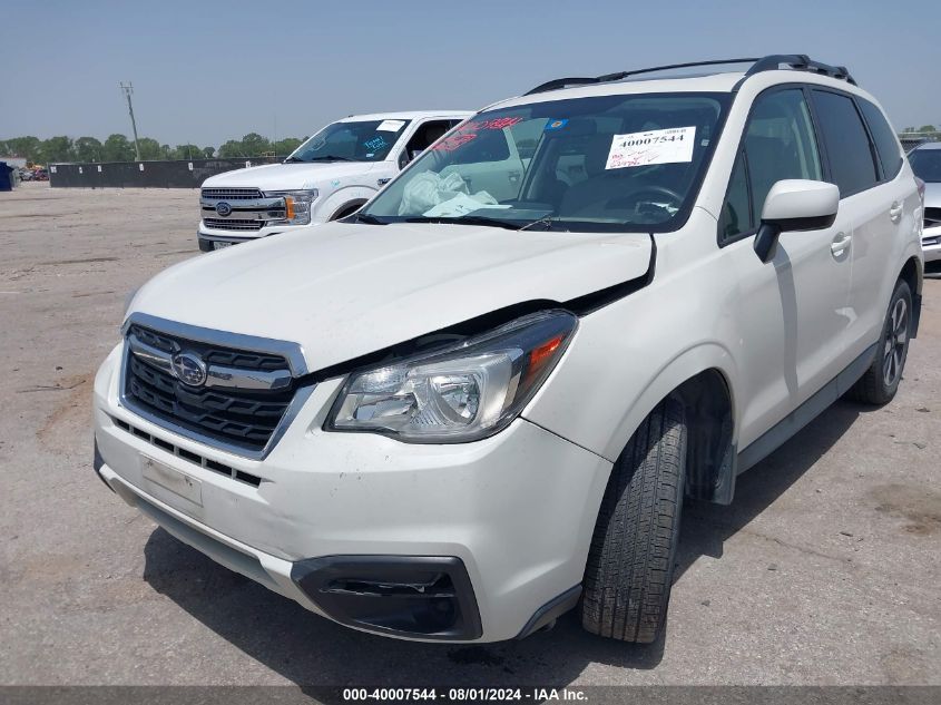 2017 Subaru Forester 2.5I Premium VIN: JF2SJAEC1HH470809 Lot: 40007544