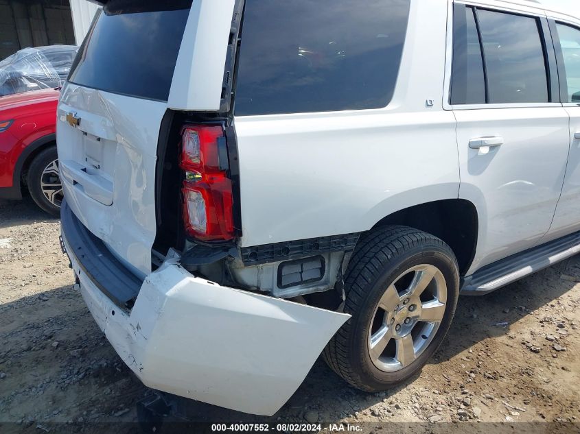 2015 Chevrolet Tahoe C1500 Lt VIN: 1GNSCBKC8FR713789 Lot: 40007552