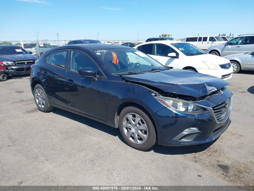 2015 Mazda Mazda3 I Sport VIN: JM1BM1K76F1258989 Lot: 40007576