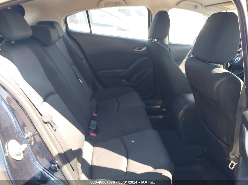 2015 Mazda Mazda3 I Sport VIN: JM1BM1K76F1258989 Lot: 40007576