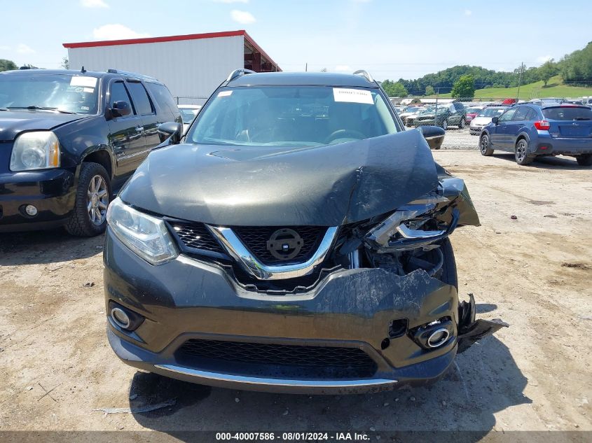 2015 Nissan Rogue Sl VIN: 5N1AT2MV2FC904948 Lot: 40007586