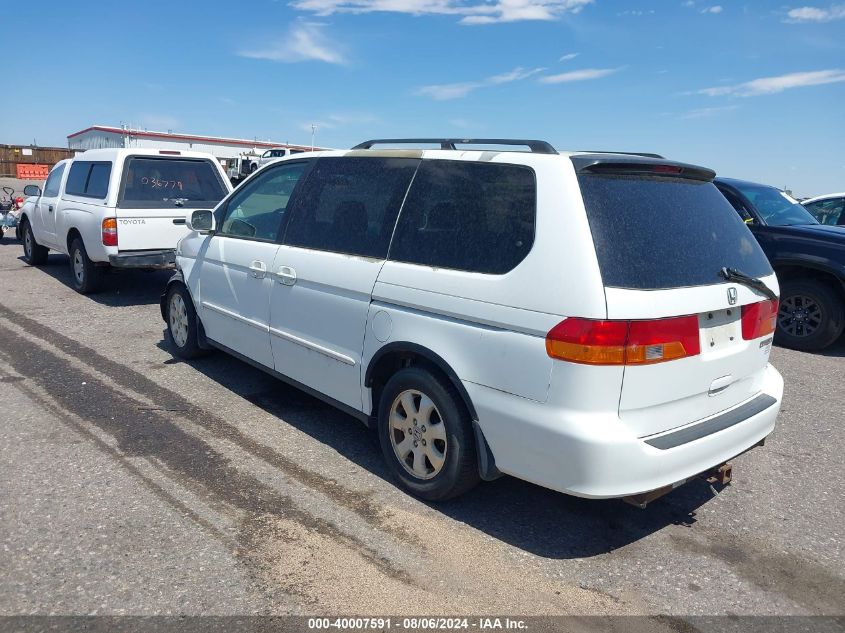 2003 Honda Odyssey Ex-L VIN: 5FNRL18963B011131 Lot: 40007591