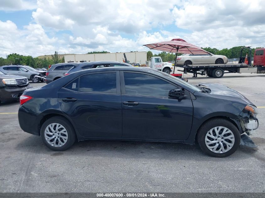 2018 Toyota Corolla Le VIN: 5YFBURHE6JP848201 Lot: 40007600