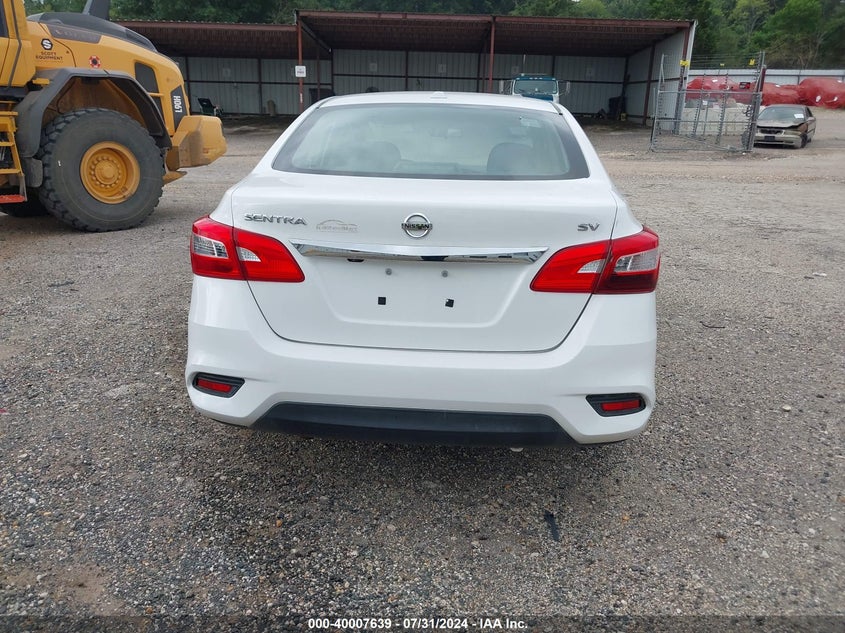 2017 Nissan Sentra Sv VIN: 3N1AB7AP6HY308930 Lot: 40007639