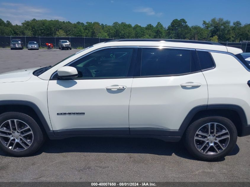 2018 Jeep Compass Sun And Wheel Fwd VIN: 3C4NJCBB7JT468458 Lot: 40007650