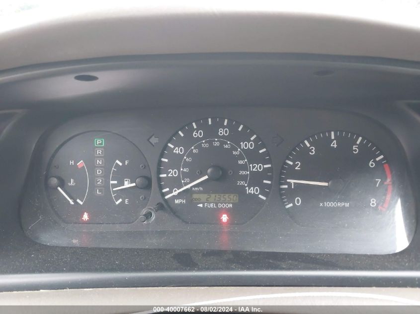 2000 Toyota Camry Le VIN: JT2BG28K4Y0515612 Lot: 40007662