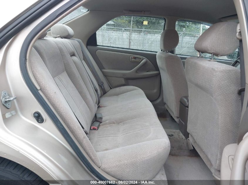 2000 Toyota Camry Le VIN: JT2BG28K4Y0515612 Lot: 40007662