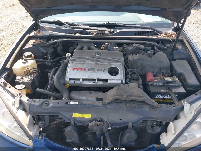 2005 Toyota Camry Xle V6 VIN: 4T1BF30K95U104816 Lot: 40007663