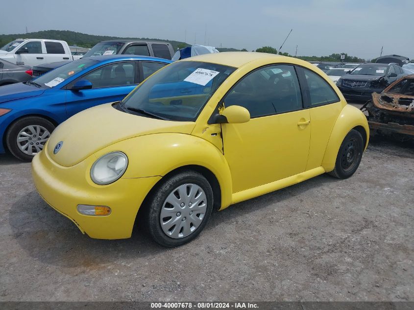 2002 Volkswagen New Beetle Gl VIN: 3VWBB21C32M433882 Lot: 40007678