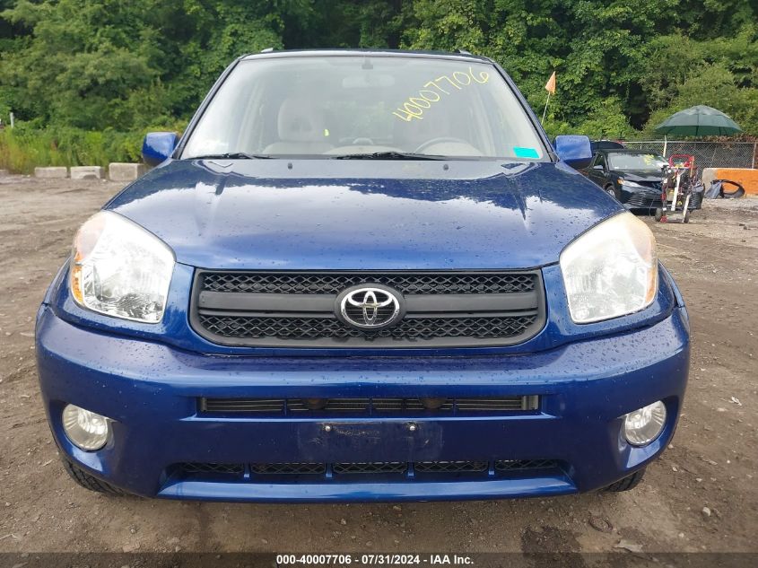2004 Toyota Rav4 VIN: JTEHD20V046016289 Lot: 40007706