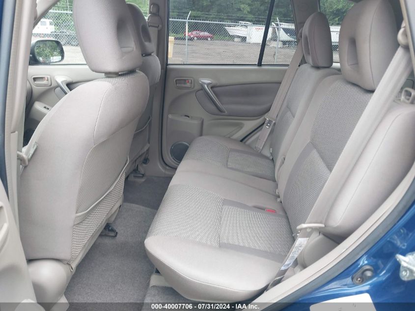 2004 Toyota Rav4 VIN: JTEHD20V046016289 Lot: 40007706