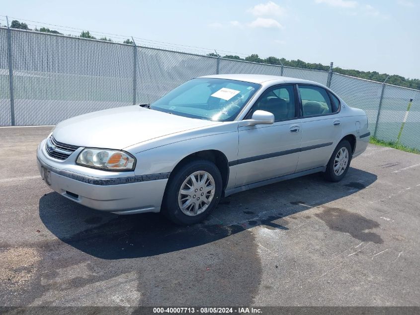 2G1WF52E649124664 | 2004 CHEVROLET IMPALA