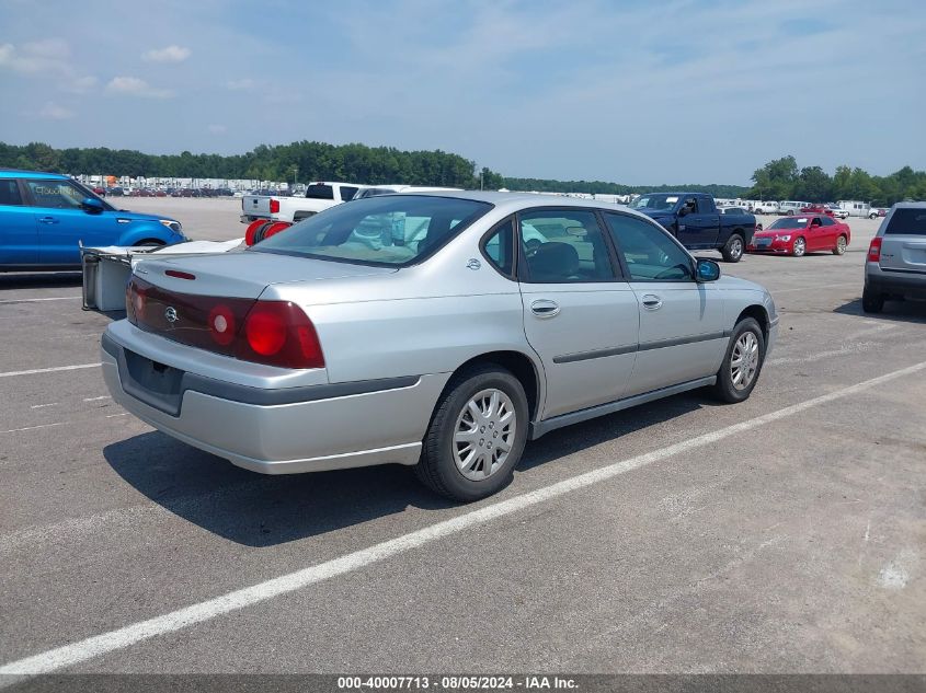 2G1WF52E649124664 | 2004 CHEVROLET IMPALA