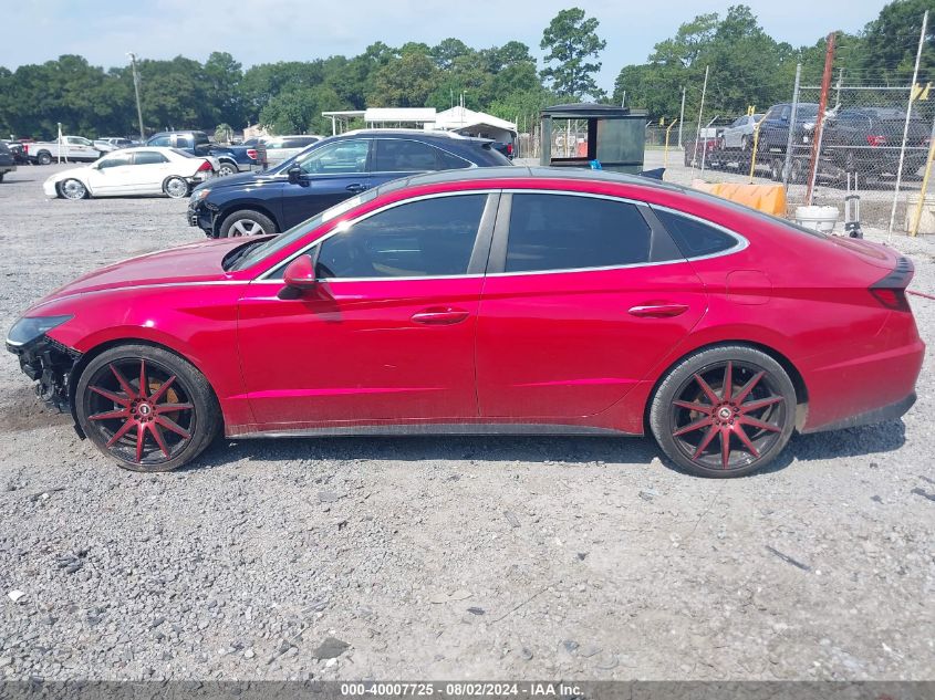 2020 Hyundai Sonata Limited VIN: 5NPEH4J2XLH000763 Lot: 40007725