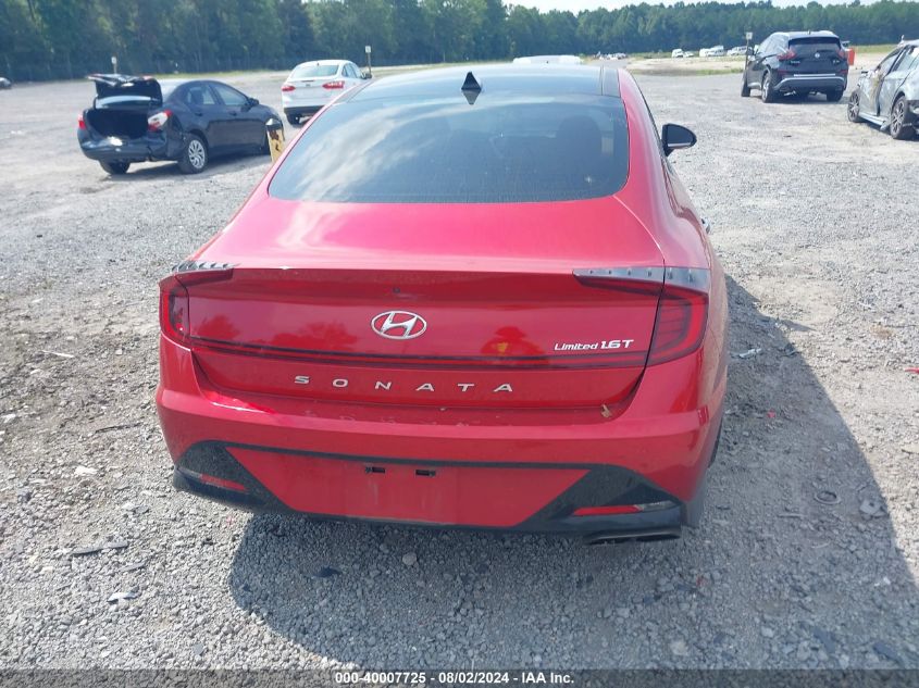 2020 Hyundai Sonata Limited VIN: 5NPEH4J2XLH000763 Lot: 40007725