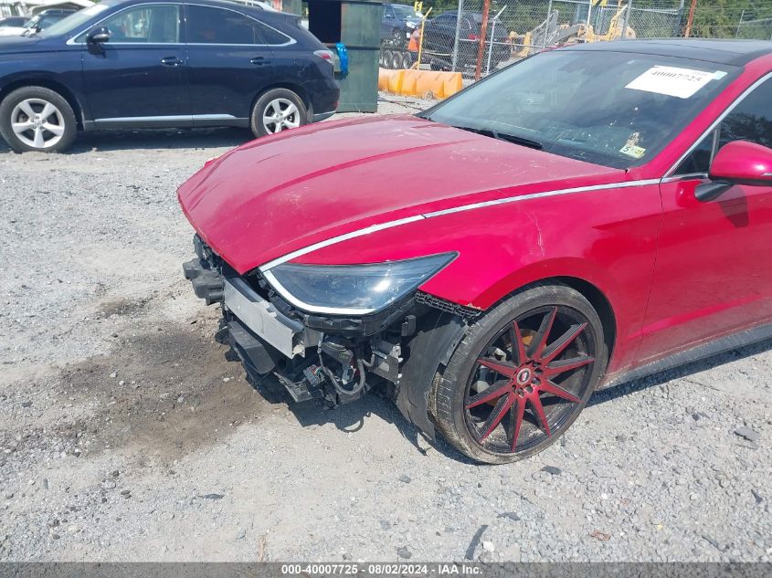 2020 Hyundai Sonata Limited VIN: 5NPEH4J2XLH000763 Lot: 40007725