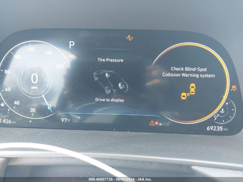 2020 Hyundai Sonata Limited VIN: 5NPEH4J2XLH000763 Lot: 40007725