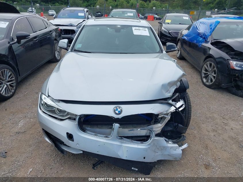 2018 BMW 320I xDrive VIN: WBA8A3C59JA505956 Lot: 40007726