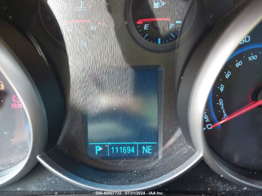 2011 Chevrolet Cruze 1Lt VIN: 1G1PF5S96B7210479 Lot: 40007732