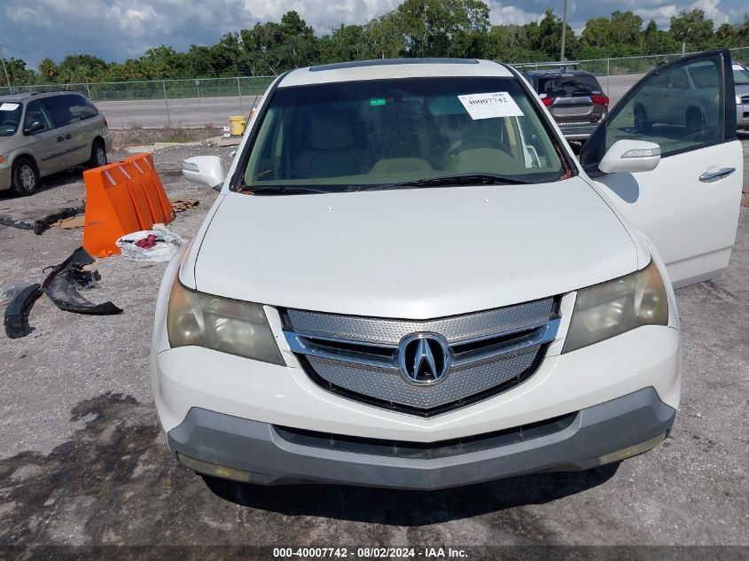 2HNYD28417H513677 2007 Acura Mdx Technology