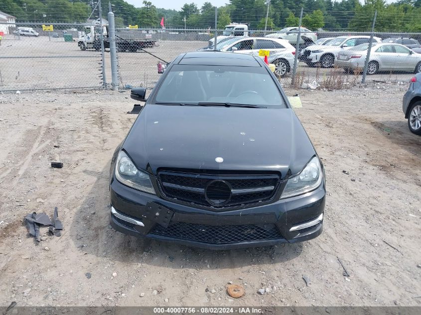 2013 Mercedes-Benz C 250 VIN: WDDGJ4HB2DF928927 Lot: 40007756