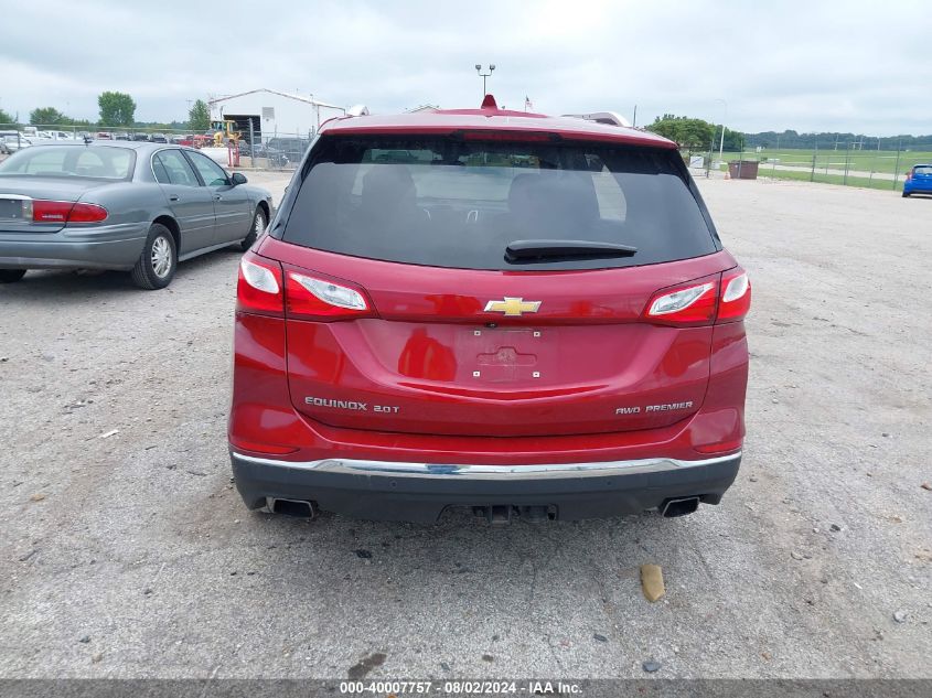 2020 Chevrolet Equinox Awd Premier 2.0L Turbo VIN: 2GNAXYEXXL6223931 Lot: 40007757