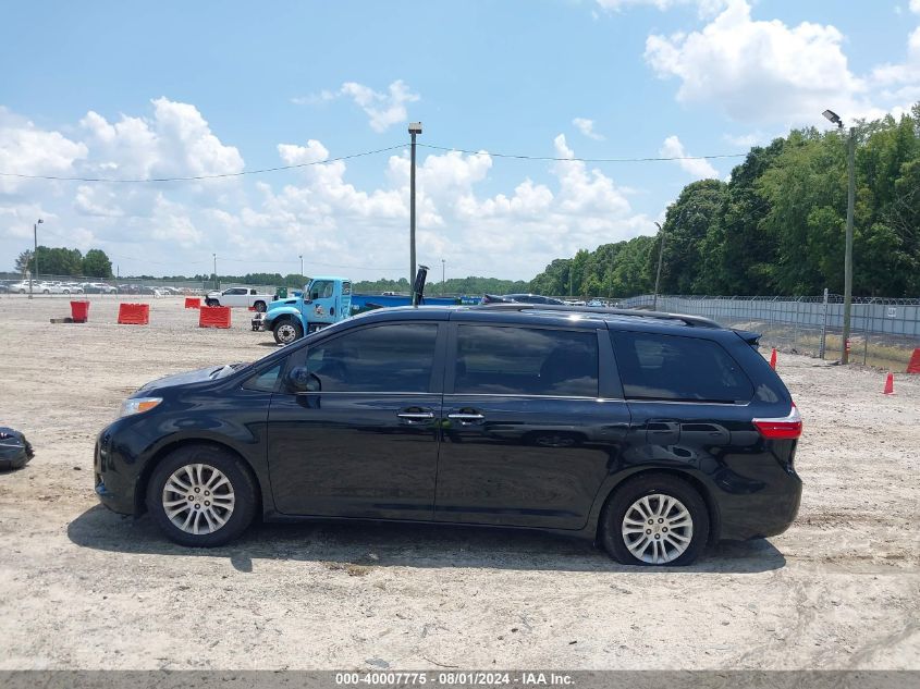 5TDYK3DC8FS616330 2015 Toyota Sienna Xle 8 Passenger