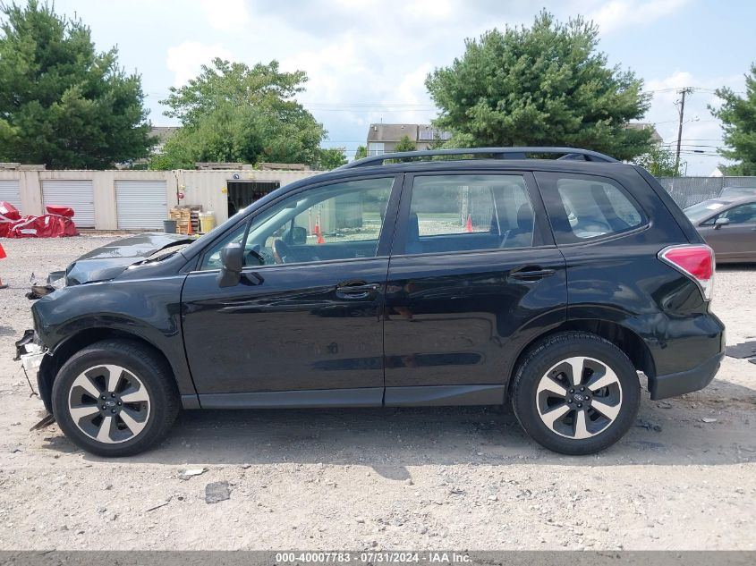 2018 Subaru Forester 2.5I VIN: JF2SJABC2JH471218 Lot: 40007783