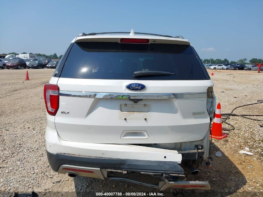 2016 Ford Explorer Xlt VIN: 1FM5K7DH2GGD20569 Lot: 40007788