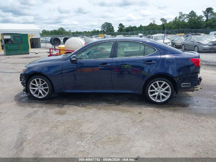 2013 Lexus Is 250 VIN: JTHCF5C29D5063076 Lot: 40007792