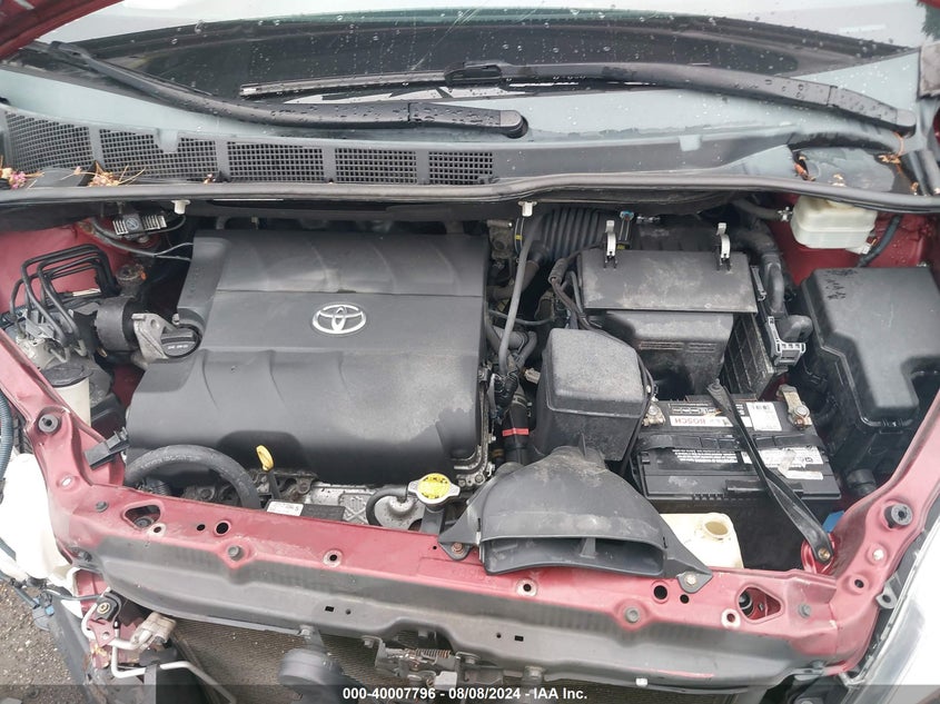 2015 Toyota Sienna Xle 8 Passenger VIN: 5TDYK3DC8FS586312 Lot: 40007796