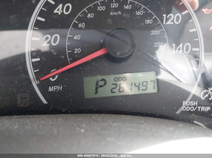 2009 Toyota Corolla Le VIN: 2T1BU40E59C130987 Lot: 40007810