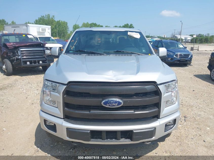 2016 Ford F-150 Lariat VIN: 1FTEW1EG8GKE92159 Lot: 40007818