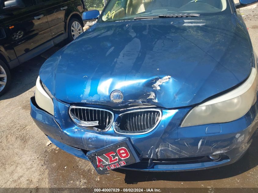 2007 BMW 525Xi Xi VIN: WBANF33597CW69323 Lot: 40007829