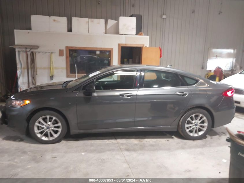 2019 Ford Fusion Se VIN: 3FA6P0H77KR123312 Lot: 40007853