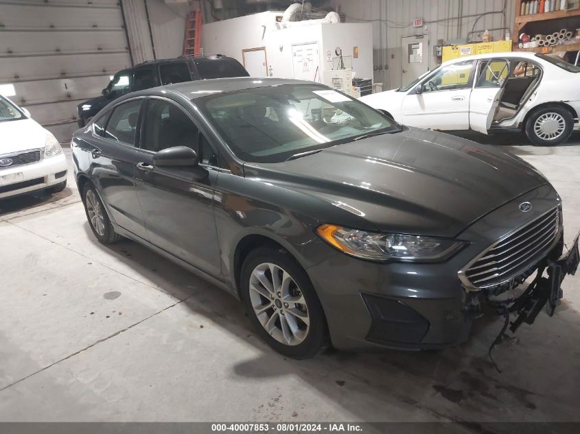 2019 Ford Fusion Se VIN: 3FA6P0H77KR123312 Lot: 40007853